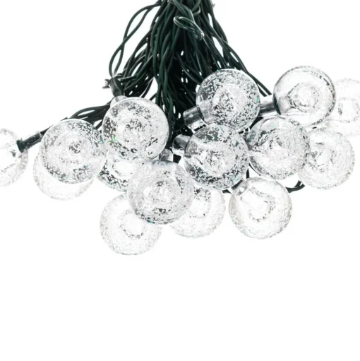 Lindby LED lichtketting Mionel, bollen, 30-flg., 635cm