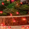 Lindby LED lichtketting Titciana, hart, Valentijnsdag, 320 cm