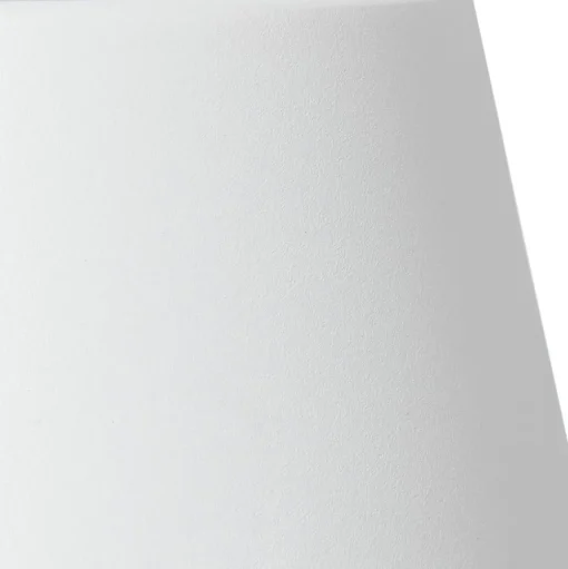 Lindby LED oplaadbare tafellamp Janea CROSS, wit, metaal