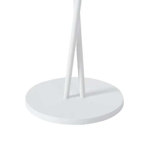 Lindby LED oplaadbare tafellamp Janea CROSS, wit, metaal