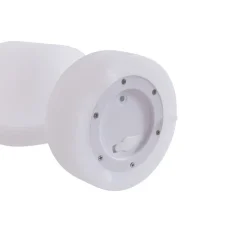 Lindby LED oplaadbare tafellamp Nella, wit, USB, IP44, dimbaar