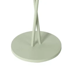 Lindby LED oplaadbare tafellamp Janea CROSS, groen, metaal