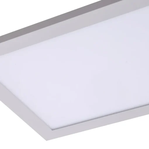 Lindby LED paneel Enhife, wit, 80 x 20 cm, metaal, 4.000 K