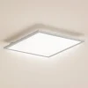 Lindby LED paneel Enhife, wit, 40 x 40 cm, metaal, 4.000 K