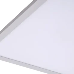 Lindby LED paneel Enhife, wit, 40 x 40 cm, metaal, 4.000 K