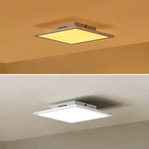 Lindby LED paneel Lamin, wit, 30 cm, CCT, dimbaar, afstandsbediening