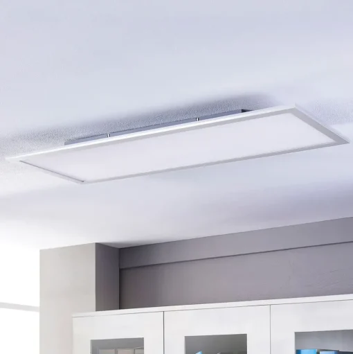 Lindby LED paneel Livel, CCT, 120 cm x 30 cm, afstandsbediening
