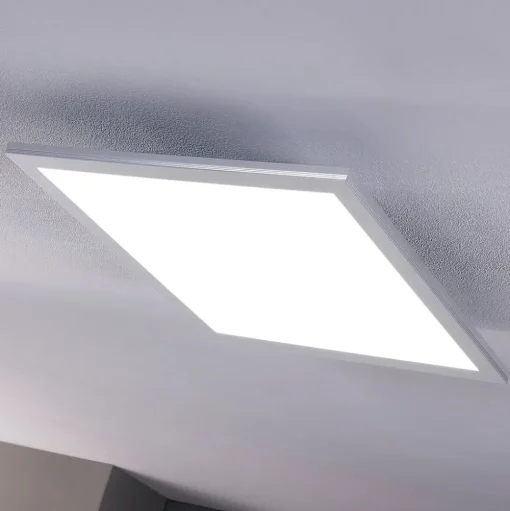 Lindby LED paneel Livel, set van 2, CCT, 40 cm x 40 cm, afstandsbediening