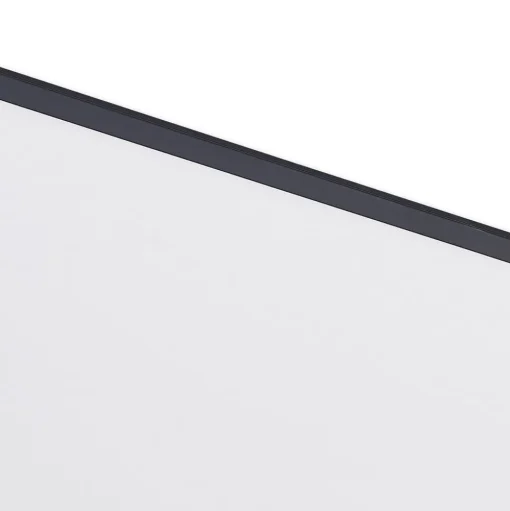 Lindby LED paneel Nelios, 120 x 60 cm, 4000K, zwart, metaal