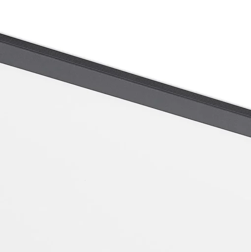 Lindby LED paneel Nelios, 62 x 62 cm, 4.000K, zwart, metaal