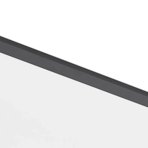 Lindby LED paneel Nelios, 80 x 30 cm, 4.000K, zwart, metaal