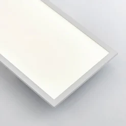 Lindby LED paneel Quais, 30 x 120 cm, wit, aluminium, 4.000K