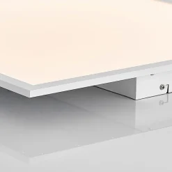Lindby LED paneel Quais, 60 x 60 cm, wit, aluminium, 4.000K