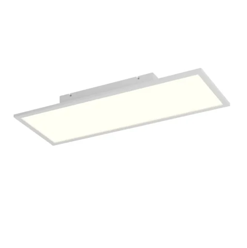 Lindby LED paneel Quais, 80 x 30 cm, wit, metaal, 4.000K