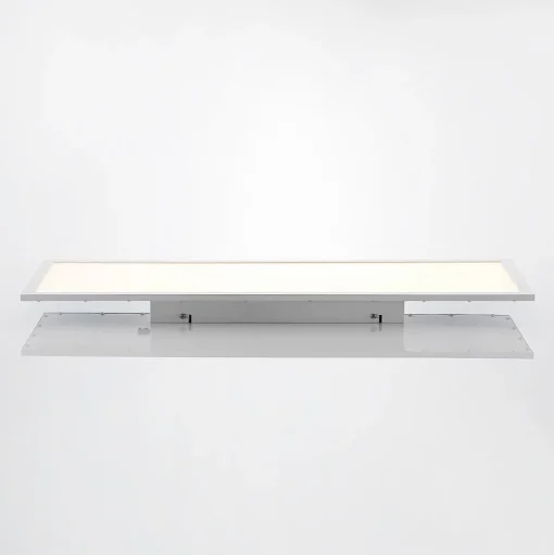 Lindby LED paneel Quais, 80 x 30 cm, wit, metaal, 4.000K