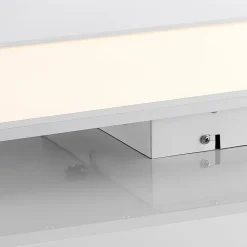 Lindby LED paneel Quais, 80 x 30 cm, wit, metaal, 4.000K