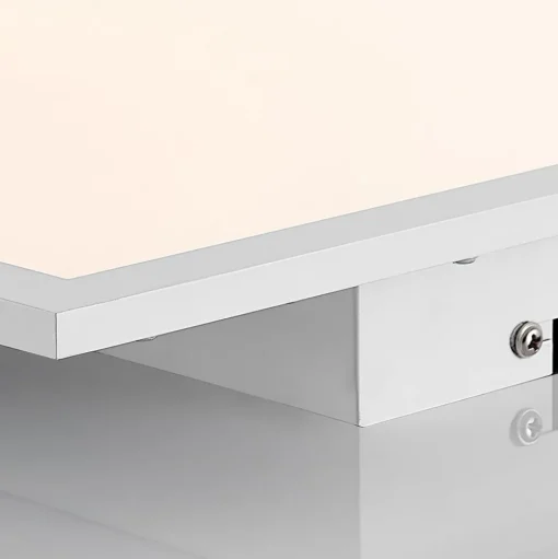 Lindby LED paneel Quais, 40 x 40 cm, wit, aluminium, 4.000K