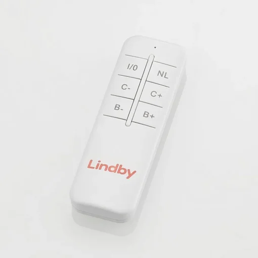 Lindby LED plafondlamp Caitlin, antraciet, metaal, 105cm