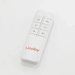 Lindby LED plafondlamp Caitlin, nikkel, metaal, 105cm