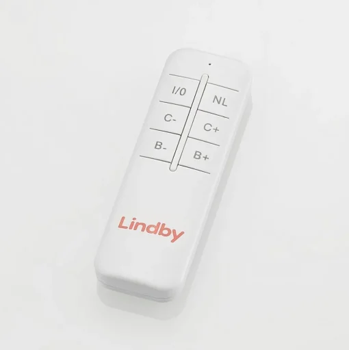 Lindby LED plafondlamp Caitlin, nikkel, metaal, 105cm