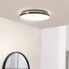 Lindby LED plafondlamp Comora, Ø 35 cm, wit, IP44, 3000K