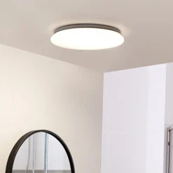 Lindby LED plafondlamp Eovi, Ø 33 cm, wit, 4.000 K