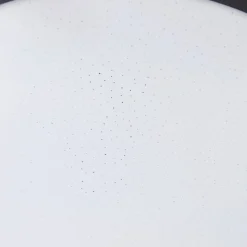 Lindby LED plafondlamp Glane, Ø 38 cm, zwart/wit, IP44
