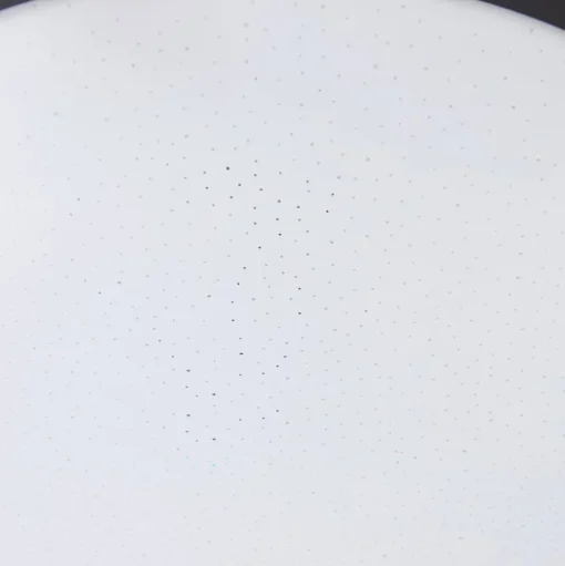 Lindby LED plafondlamp Glane, Ø 38 cm, zwart/wit, IP44