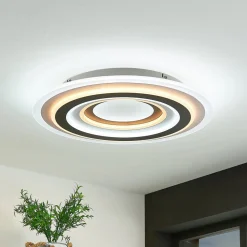 Lindby LED plafondlamp Jazmina, 50 cm, CCT, afstandsbediening