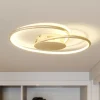 Lindby LED plafondlamp Joline, Ø 45 cm, goudkleurig, metaal
