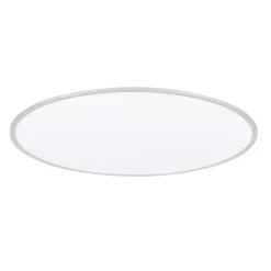 Lindby LED plafondlamp Narima, 4.000 K, Ø 100 cm, zilver