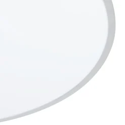 Lindby LED plafondlamp Narima, 4.000 K, Ø 100 cm, zilver