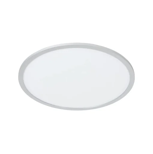Lindby LED plafondlamp Narima, 4.000 K, Ø 50 cm, zilver
