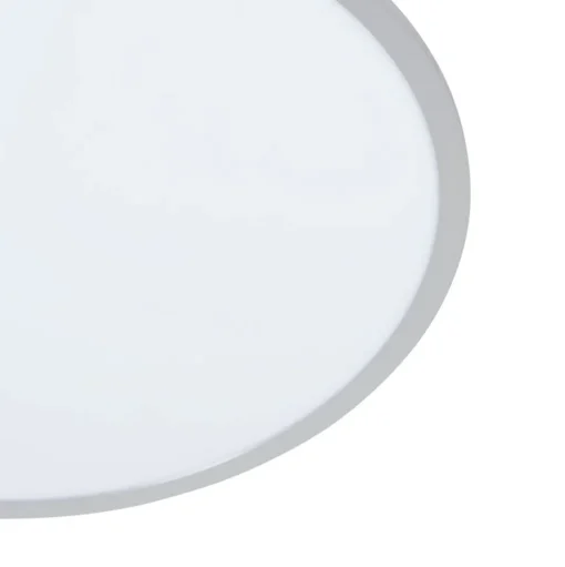 Lindby LED plafondlamp Narima, CCT, Ø 60 cm, zilver