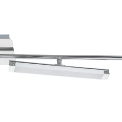 Lindby LED plafondlamp Pilou, 4-lamps, dimbaar, chroom