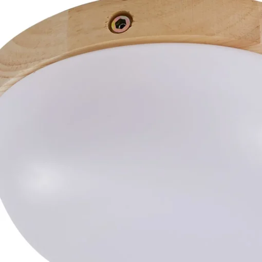 Lindby LED plafondlamp Pilvi, kunststof, wolk, 50 cm