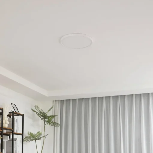 Lindby LED plafondlamp Pravin, Ø 30 cm, CCT, wit