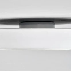 Lindby LED plafondlamp Saira, Ø 50 cm, wit, textiel