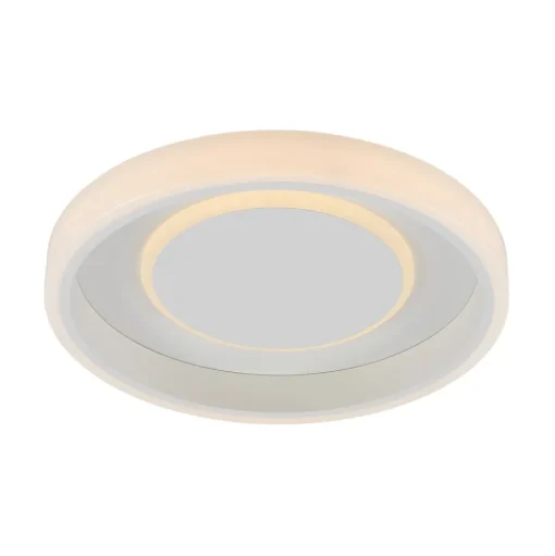 Lindby LED plafondlamp Wikani, wit, RGB, CCT, dimbaar