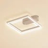 Lindby LED plafondlamp Yulla, wit, bewegingsmelder