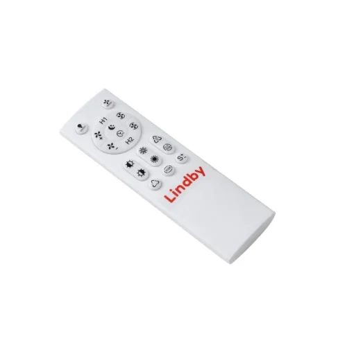 Lindby LED plafondventilator Teleo, Ø48 cm, zwart, DC, Tuya
