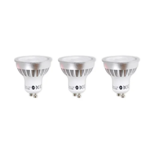 Lindby LED reflectorlamp GU10 5 W helder 3.000 K 55° set van 3