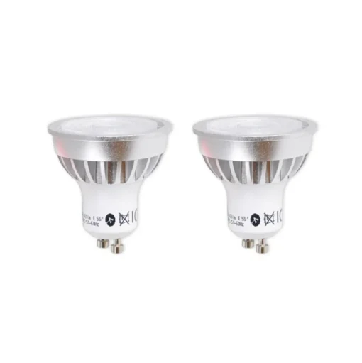 Lindby LED reflectorlamp GU10 5 W helder 3.000 K 55° set van 2
