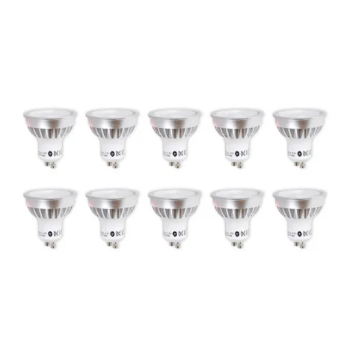 Lindby LED reflectorlamp GU10 5 W helder 3.000 K 55° set van 10
