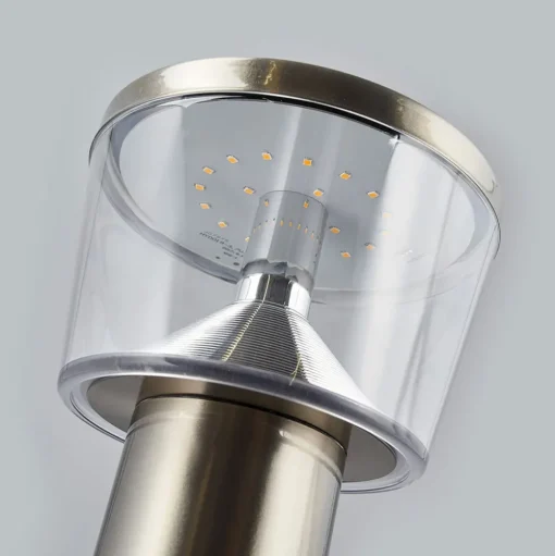 Lindby LED sokkellamp Antje, bewegingsmelder, IP44