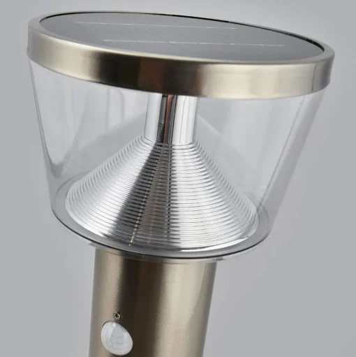 Lindby LED sokkellamp Antje, bewegingsmelder, IP44
