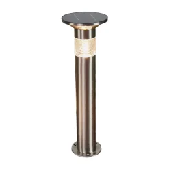 Lindby LED sokkellamp Jalisa, 54 cm, solar, sensor