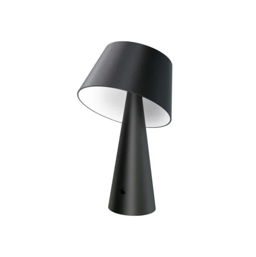 Lindby LED solar tafellamp Lirinor zwart kunststof 13 cm