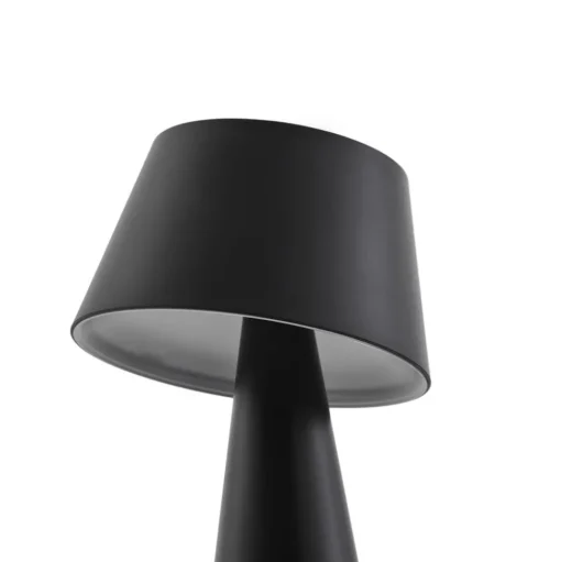 Lindby LED solar tafellamp Lirinor zwart kunststof 13 cm