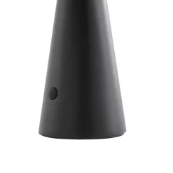 Lindby LED solar tafellamp Lirinor zwart kunststof 13 cm